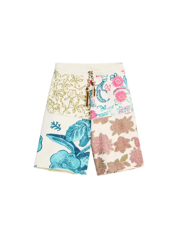 Desigual Desigual Hlače  miks boja / bijela