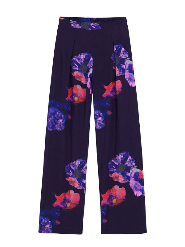 Desigual Desigual Hlače s naborima  miks boja / crna