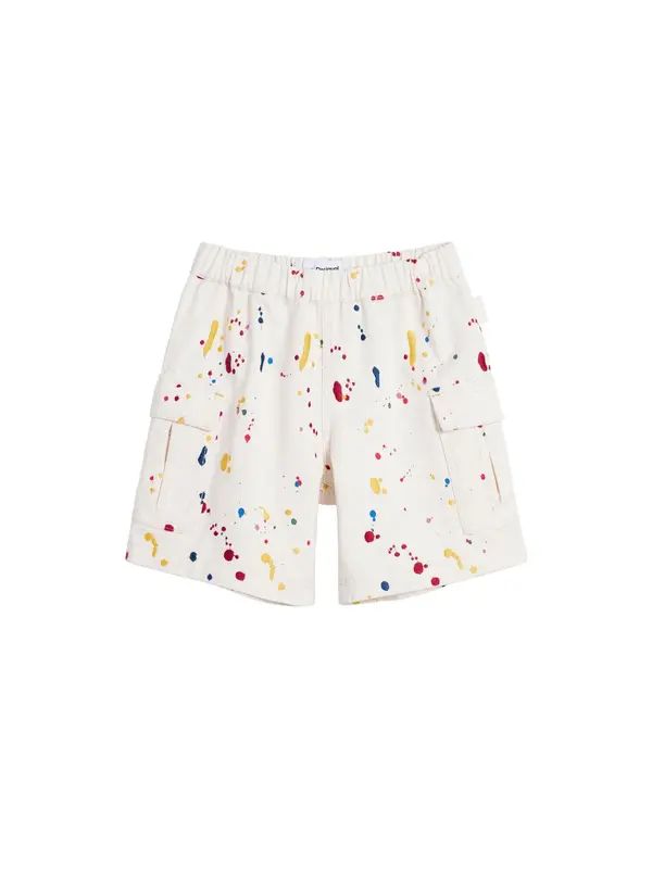 Desigual Desigual Hlače 'Splash'  plava / žuta / crvena / bijela
