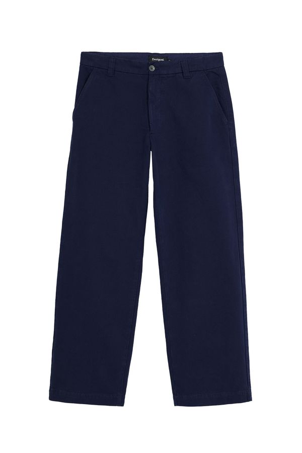 Desigual Desigual Hlače  tamno plava