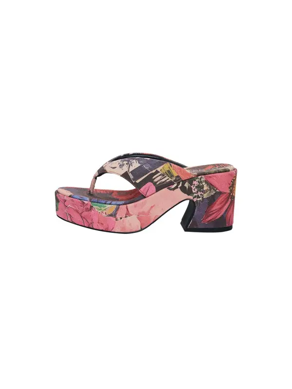 Desigual Desigual Japanke  mornarsko plava / roza / svijetlocrvena / crna