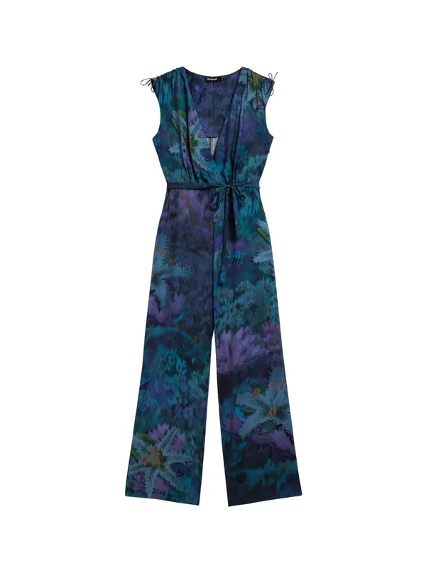 Desigual Desigual Kombinezon  akvamarin / tamno plava / žuta / zelena / ljubičasta