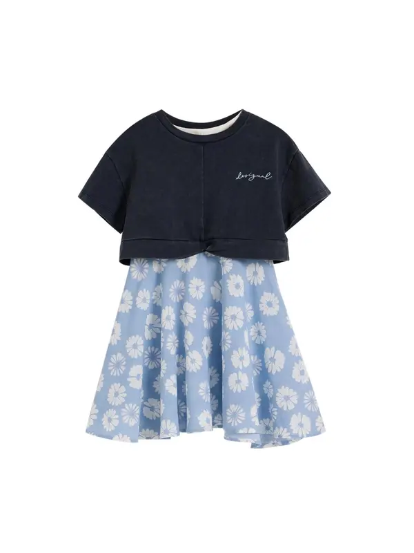 Desigual Desigual Komplet  svijetlobež / noćno plava / azur