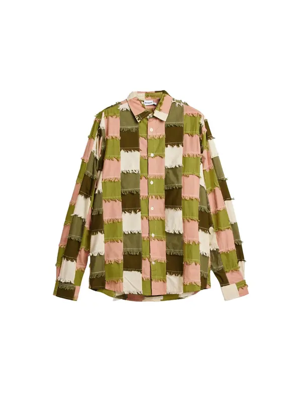Desigual Desigual Košulja  boja pijeska / zelena / maslinasta / rosé