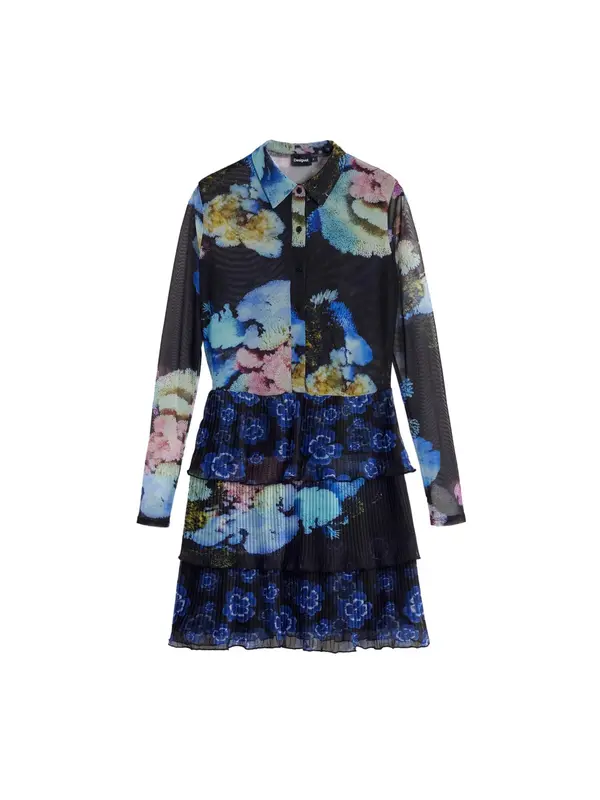 Desigual Desigual Košulja haljina  miks boja / crna