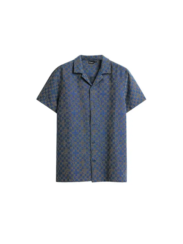 Desigual Desigual Košulja  morsko plava / bijela