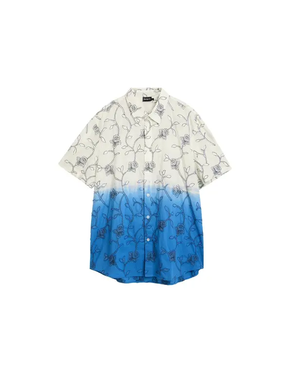 Desigual Desigual Košulja  plava / crna / bijela