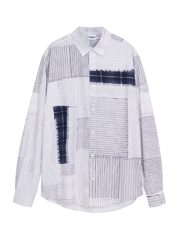 Desigual Desigual Košulja  plava / siva / crna