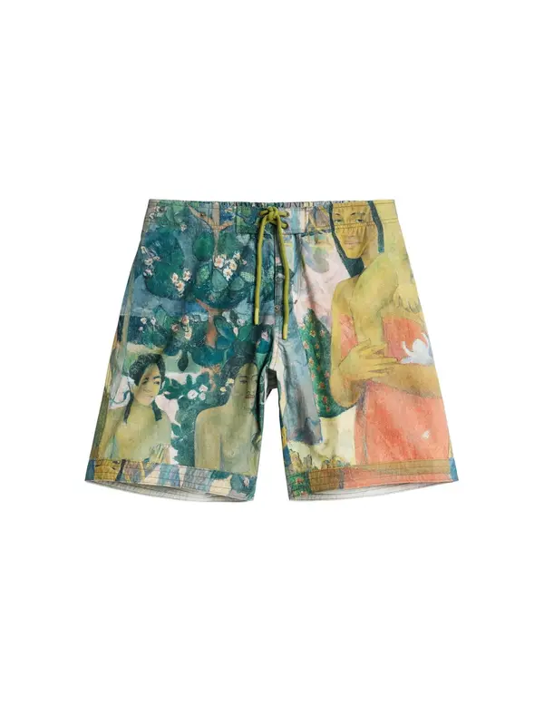 Desigual Desigual Kupaće hlače 'Gaugin'  crvena