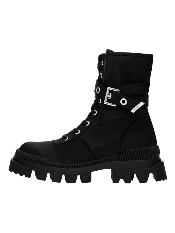 Desigual Desigual Ležerne čizme  crna