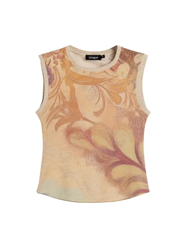 Desigual Desigual Majica  bež / smeđa