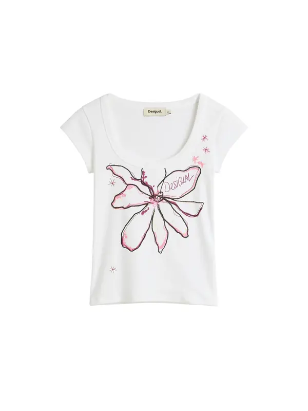 Desigual Desigual Majica  bijela