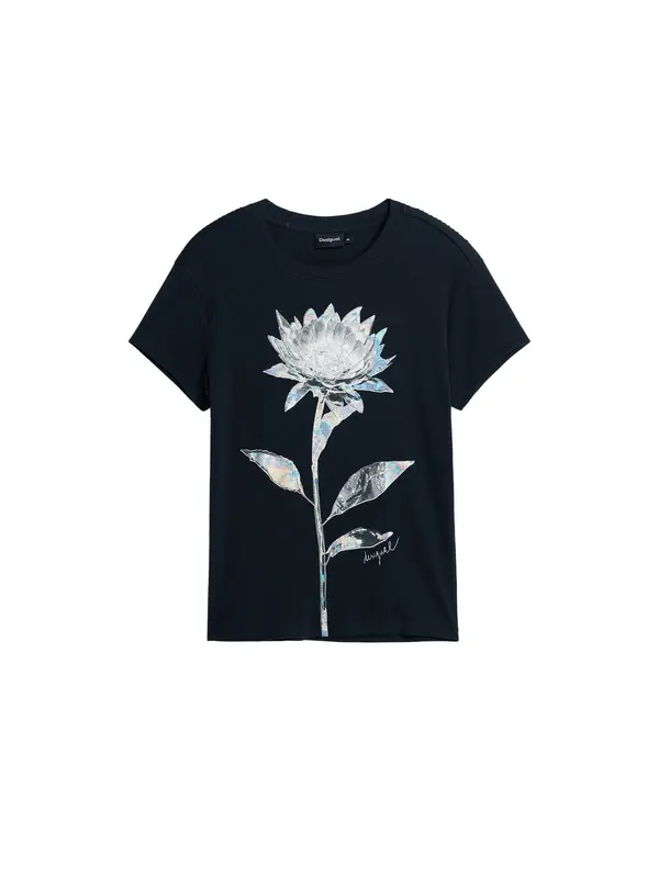 Desigual Desigual Majica  crna / bijela