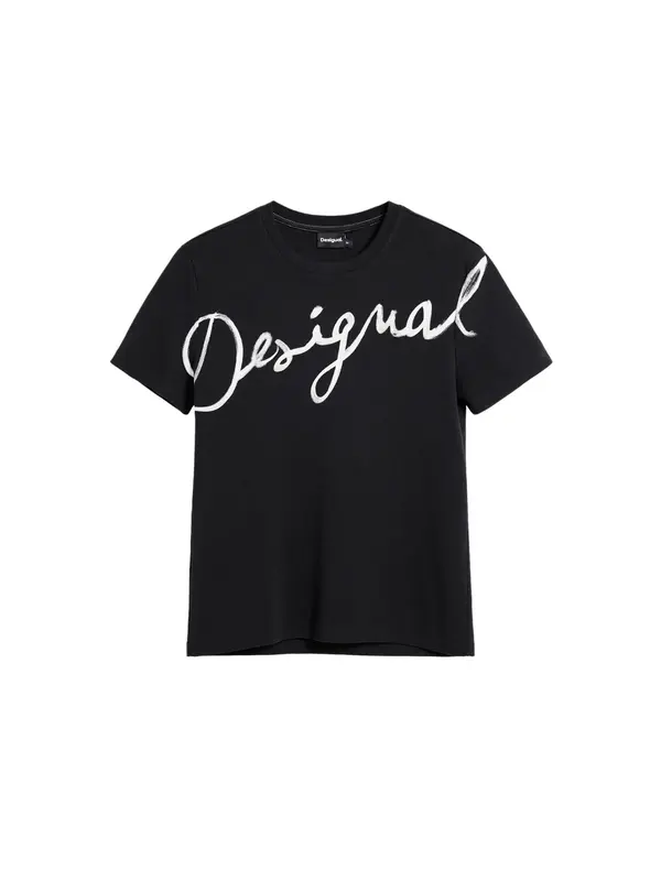 Desigual Desigual Majica  crna / bijela
