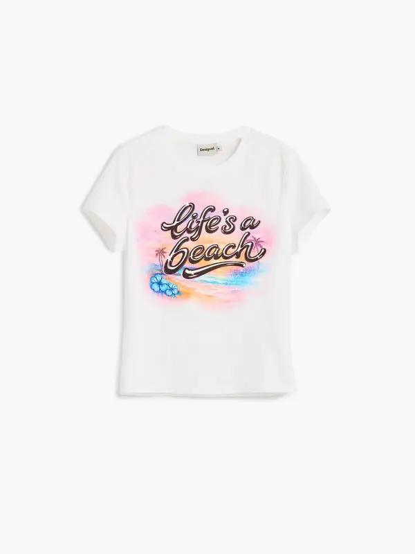 Desigual Desigual Majica  miks boja / bijela