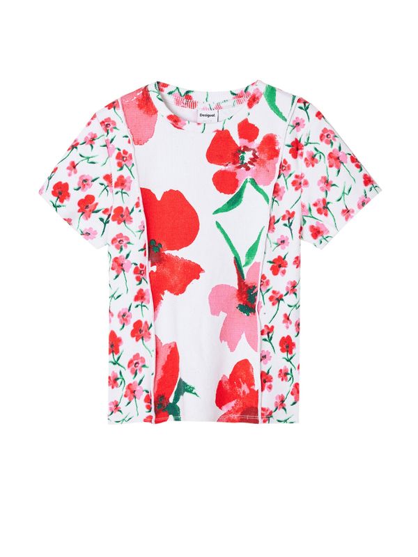 Desigual Desigual Majica  miks boja / bijela