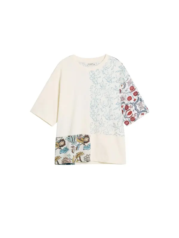 Desigual Desigual Majica  miks boja / bijela