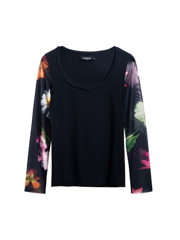 Desigual Desigual Majica  miks boja / crna