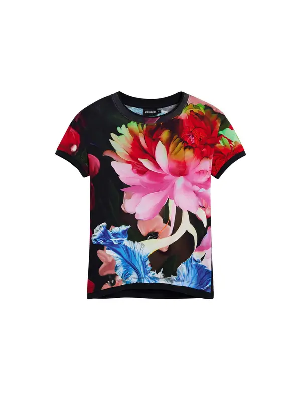 Desigual Desigual Majica  miks boja / crna