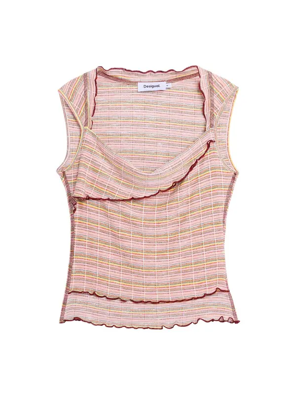 Desigual Desigual Majica  miks boja / roza