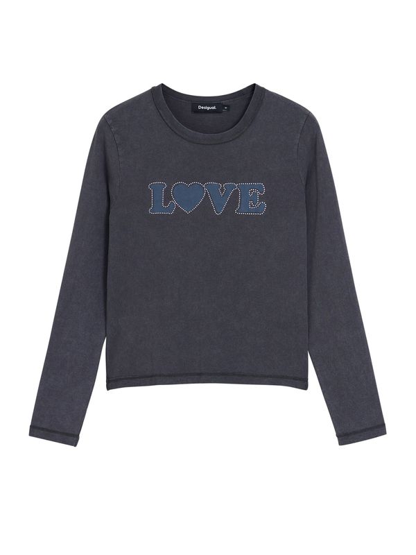 Desigual Desigual Majica  plava / crna