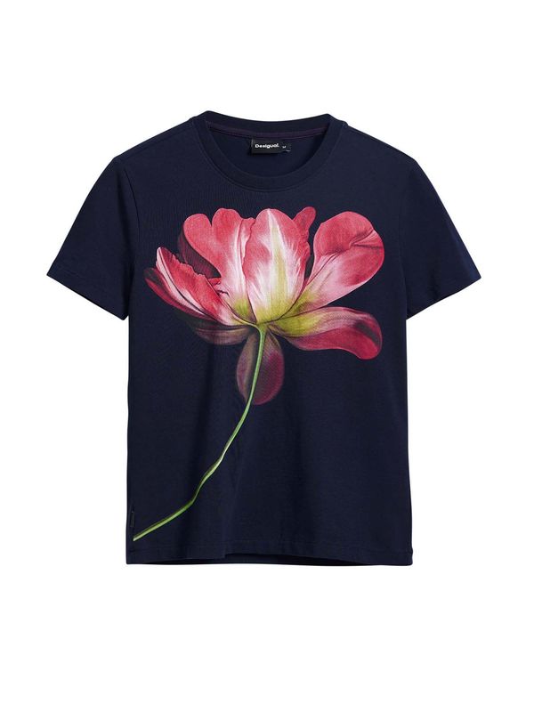 Desigual Desigual Majica  plava / zelena / roza