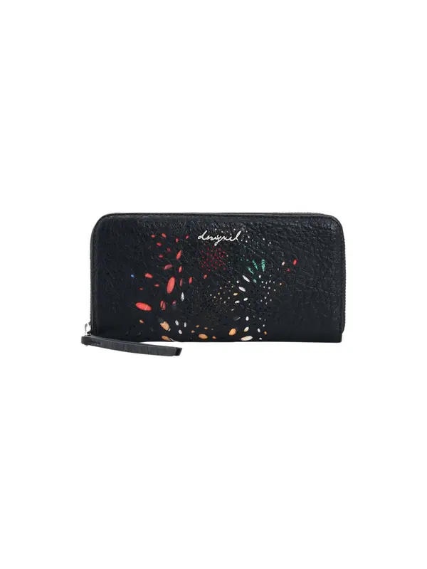Desigual Desigual Novčanik  tirkiz / narančasta / crvena / crna