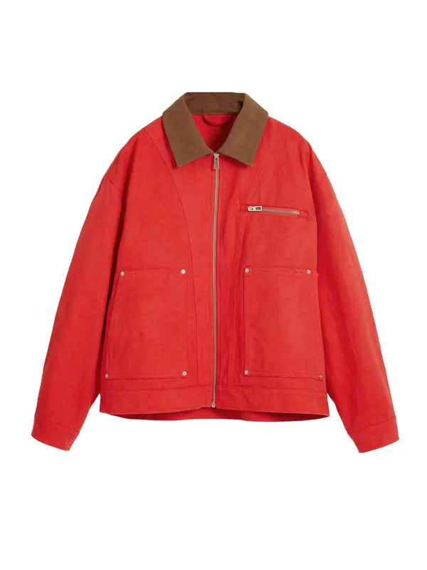 Desigual Desigual Prijelazna jakna  crvena