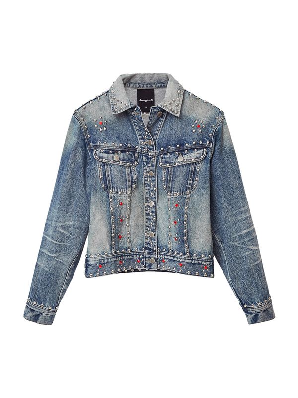 Desigual Desigual Prijelazna jakna 'Jason'  plavi traper