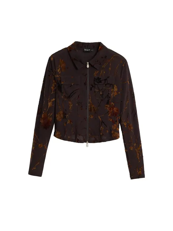 Desigual Desigual Prijelazna jakna  kestenjasto smeđa / bronca