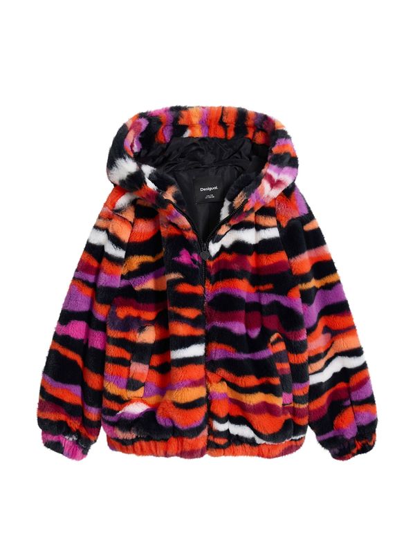 Desigual Desigual Prijelazna jakna  miks boja / crvena