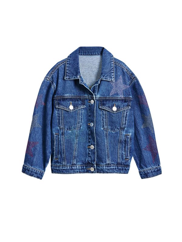 Desigual Desigual Prijelazna jakna  plava / roza