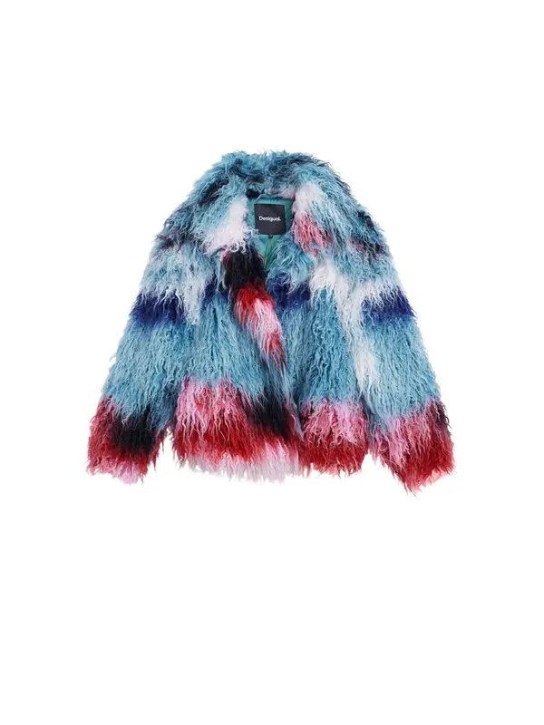 Desigual Desigual Prijelazna jakna  plava / tamno plava / crvena