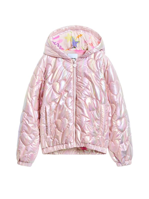 Desigual Desigual Prijelazna jakna  svijetloljubičasta / roza
