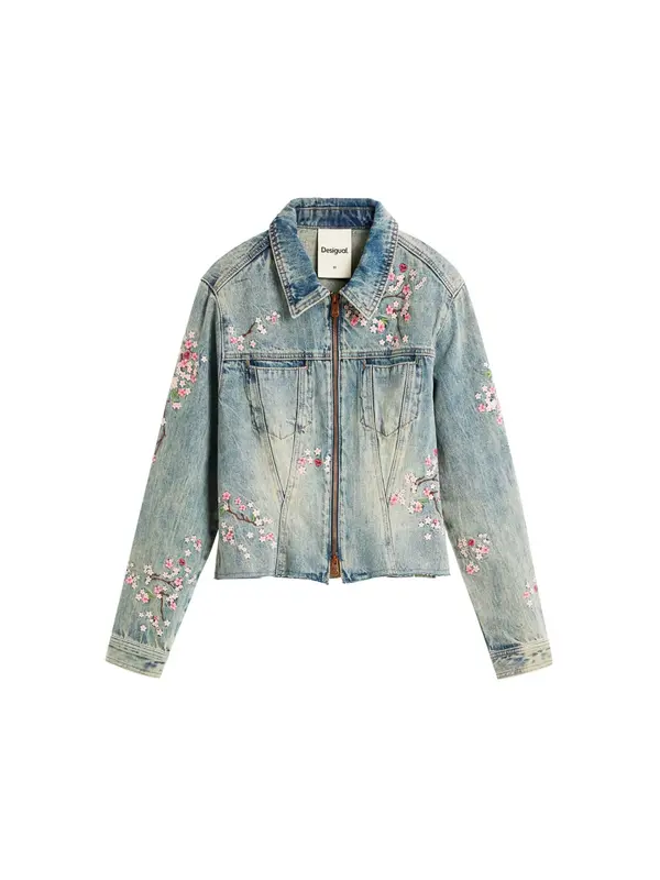 Desigual Desigual Prijelazna jakna  svijetloplava