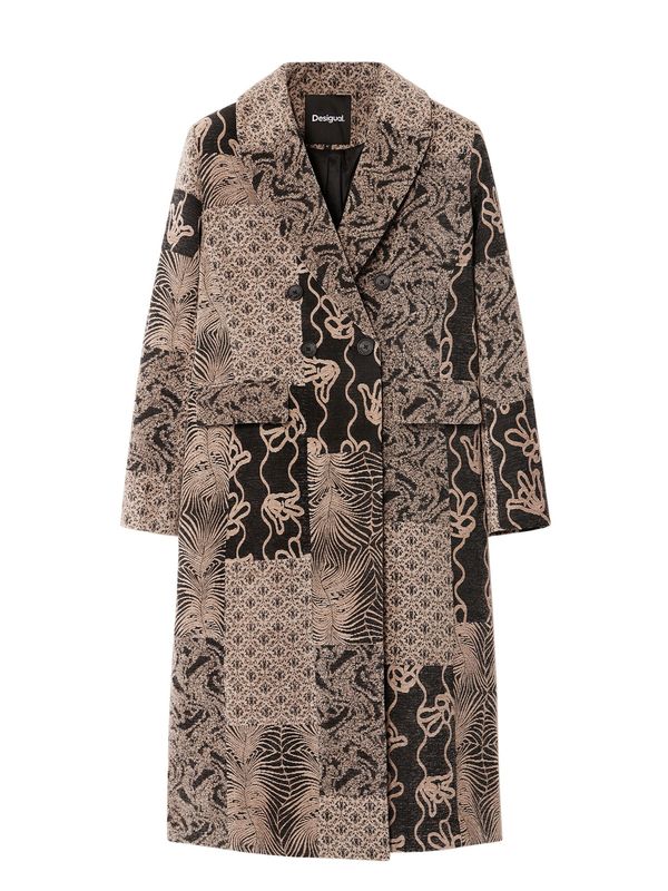 Desigual Desigual Prijelazni kaput  bež / crna