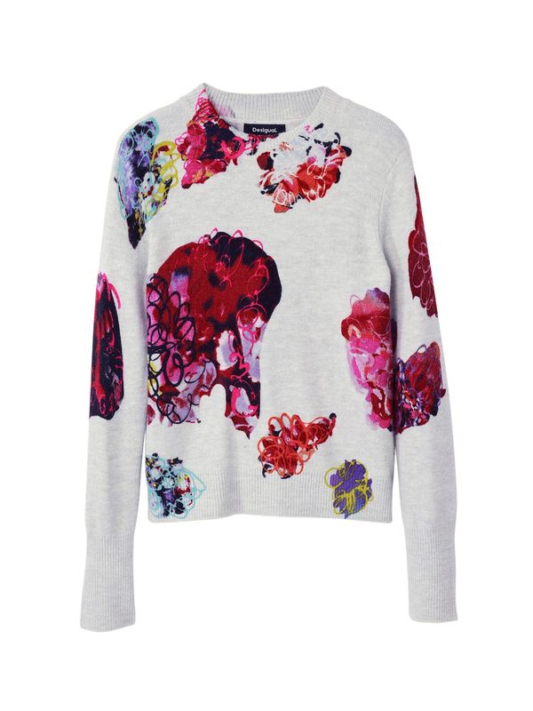 Desigual Desigual Pulover 'M. Christian Lacroix'  svijetloplava / miks boja