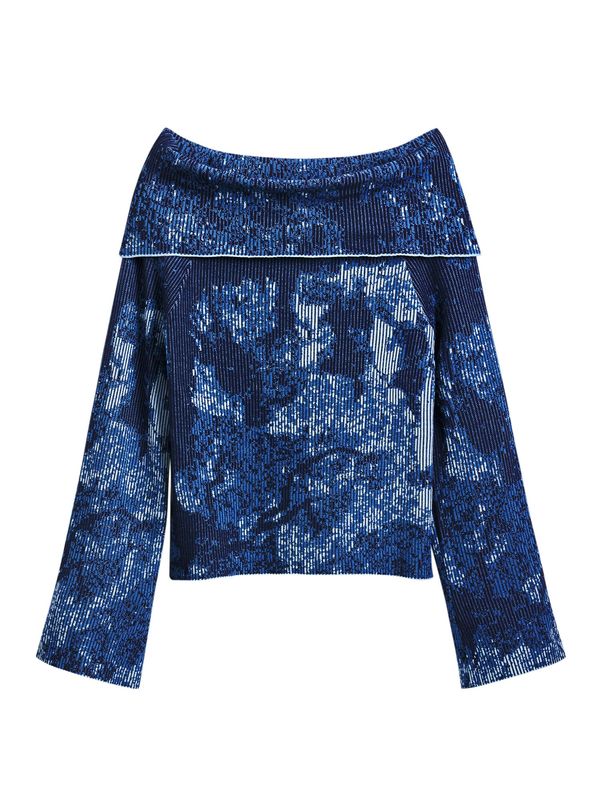 Desigual Desigual Pulover  plava