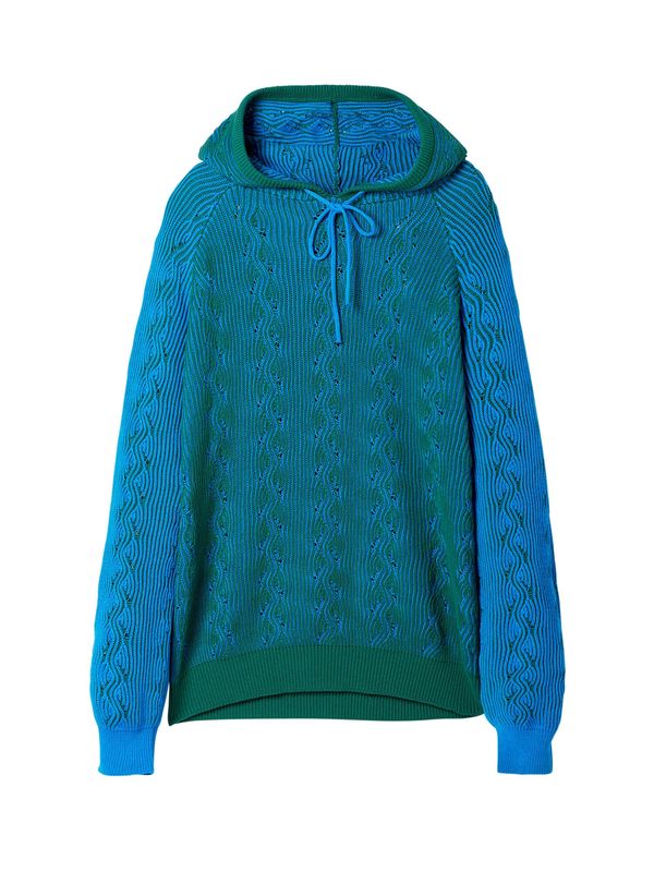 Desigual Desigual Pulover  plava / zelena