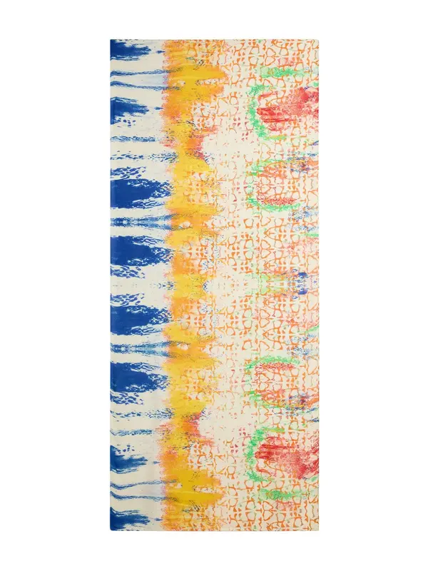 Desigual Desigual Ručnik 'Lacroix'  plava / žuta / svijetlozelena / svijetlocrvena / vuneno bijela