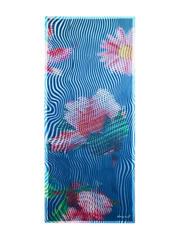 Desigual Desigual Ručnik  plava / žuta / zelena / roza