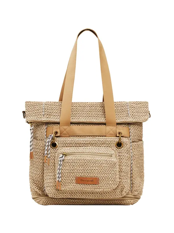 Desigual Desigual Ruksak  boja devine dlake (camel) / sivkasto bež / pijesak