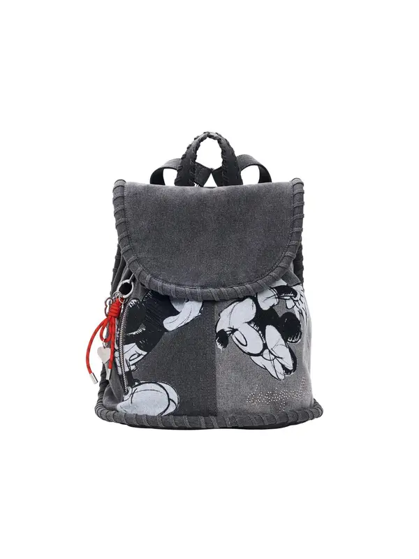 Desigual Desigual Ruksak 'Mickey Mouse™'  siva / grafit siva / crna / bijela