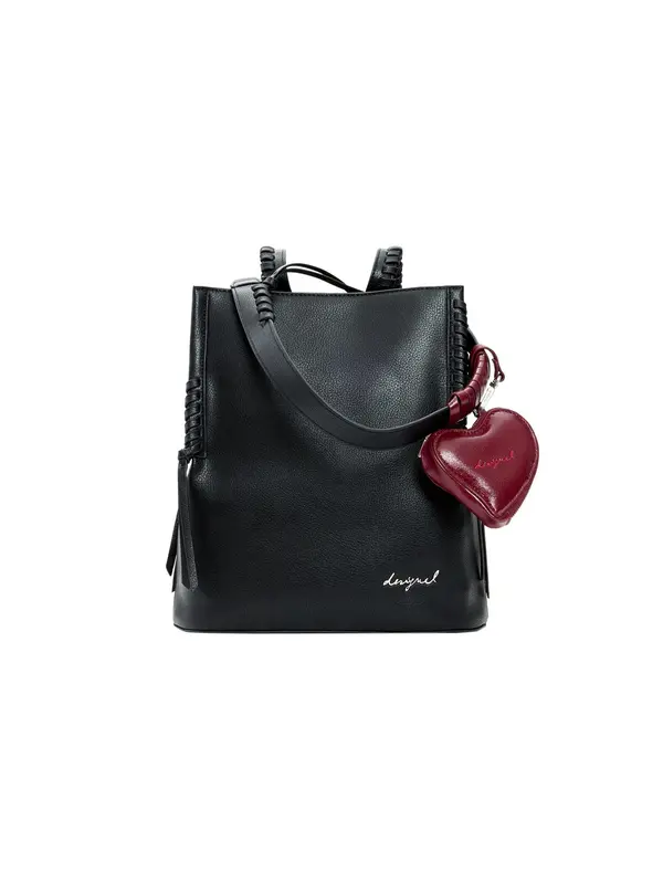 Desigual Desigual Ruksak  tamno crvena / crna