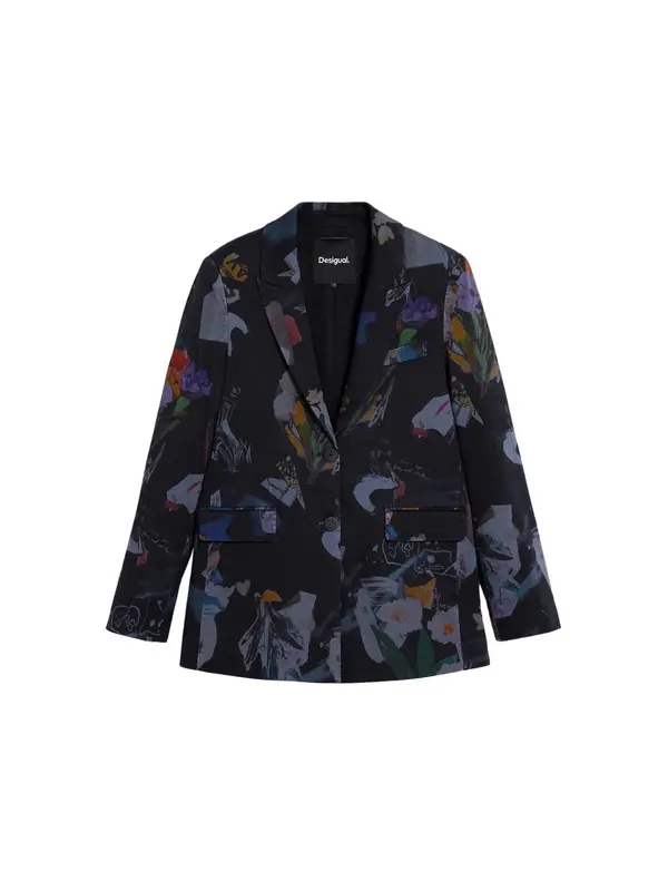 Desigual Desigual Sako 'Collage'  miks boja / crna