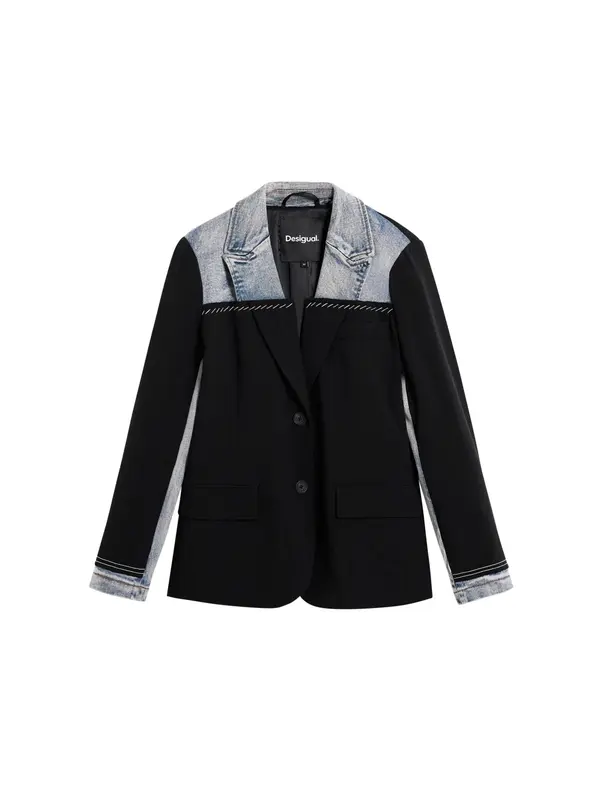 Desigual Desigual Sako  plavi traper / crna