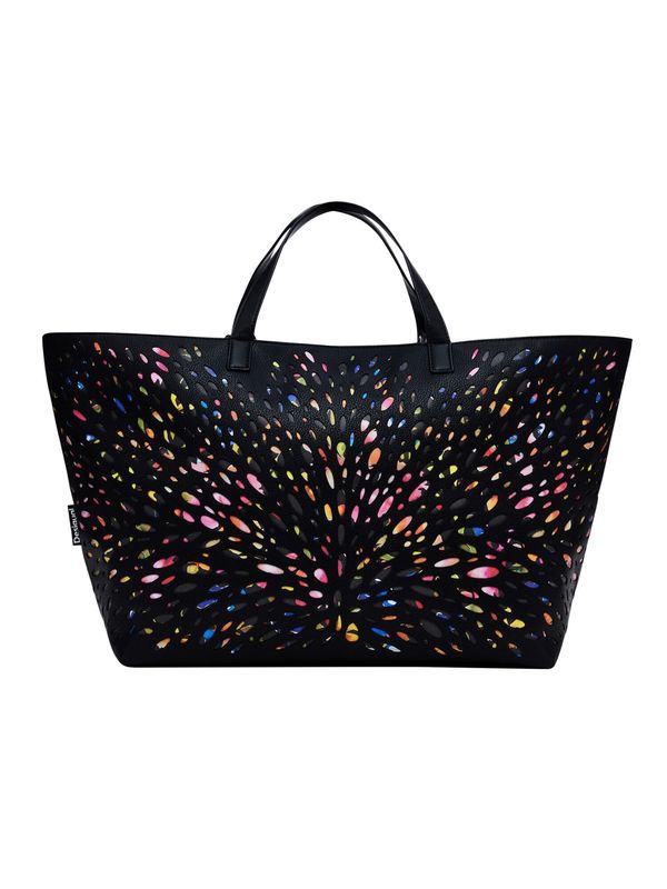 Desigual Desigual Shopper torba  plava / zelena / roza / crna