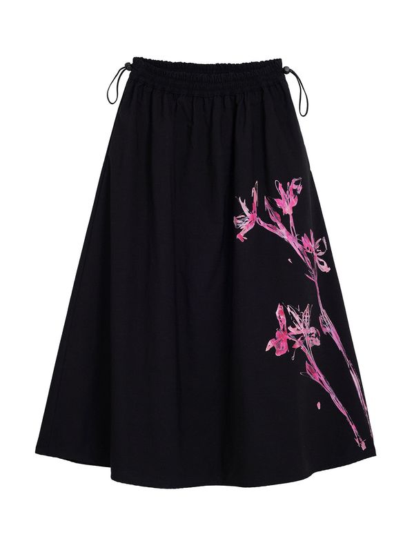 Desigual Desigual Suknja  roza melange / crna