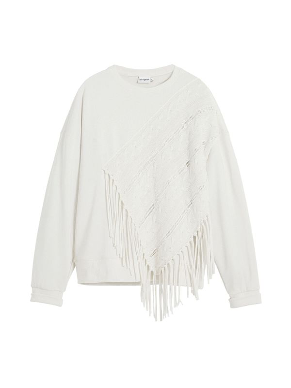 Desigual Desigual Sweater majica  bijela