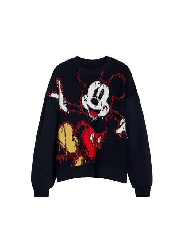 Desigual Desigual Sweater majica  crna